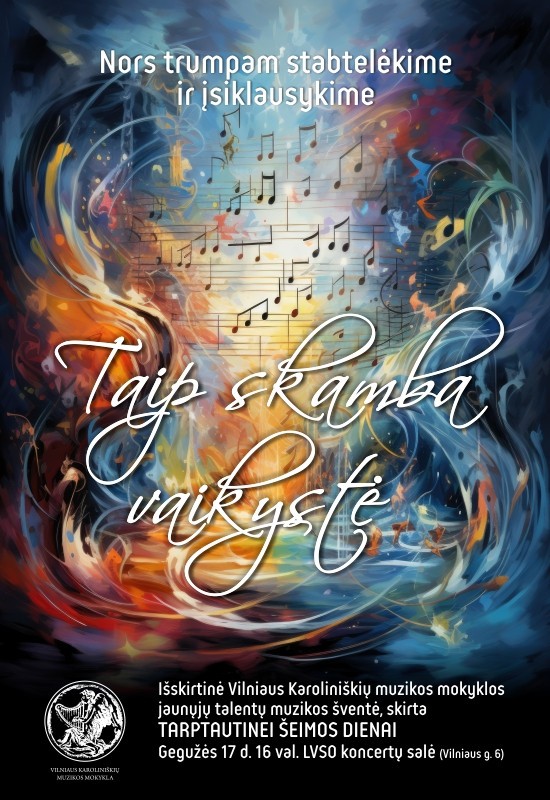 Купить билеты Vilniaus Karoliniškių muzikos mokyklos mokinių koncertas 