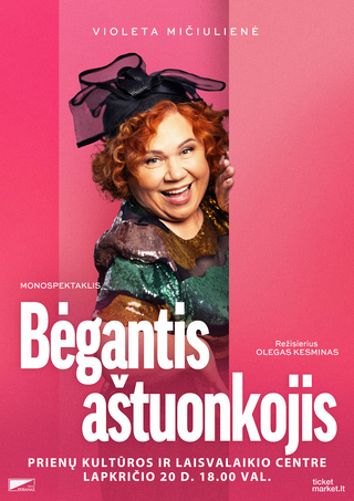 Buy tickets PREMJERA | Monospektaklis 