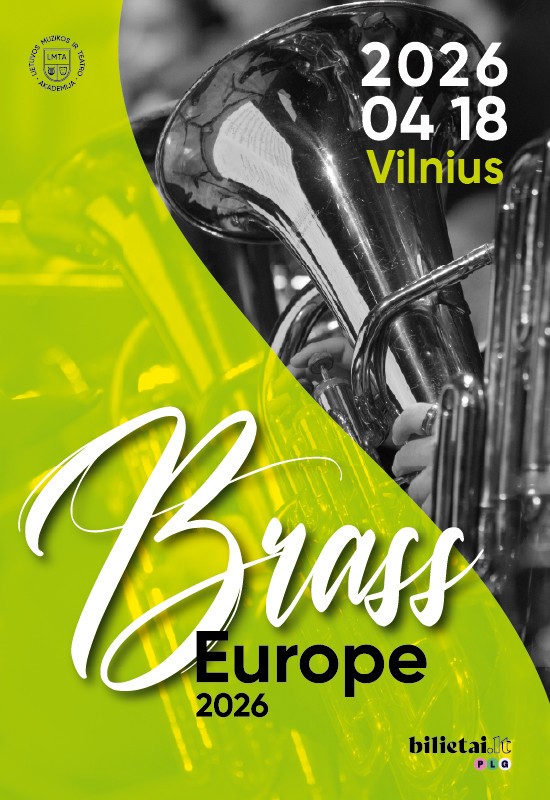 Pirkti bilietus Brass Europe 2026 Vilnius, Šv. Kotrynos bažnyčia Balandis 18