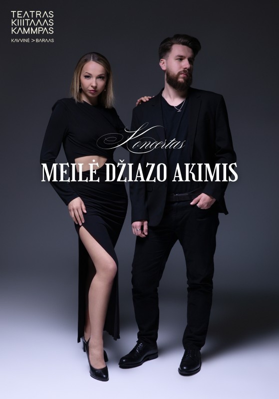 Buy tickets Koncertas MEILĖ DŽIAZO AKIMIS | Teatras KITAS KAMPAS Vilnius, Teatro KITAS KAMPAS kavinė-baras May 21