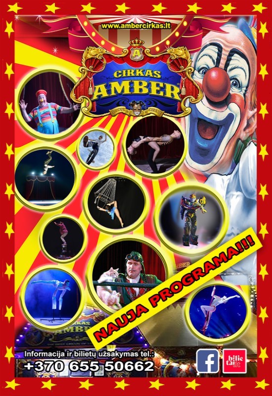 Pirkti bilietus AMBER CIRKAS | Marijampolė Marijampolė, AMBER CIRKAS | Marijampolė Balandis 10