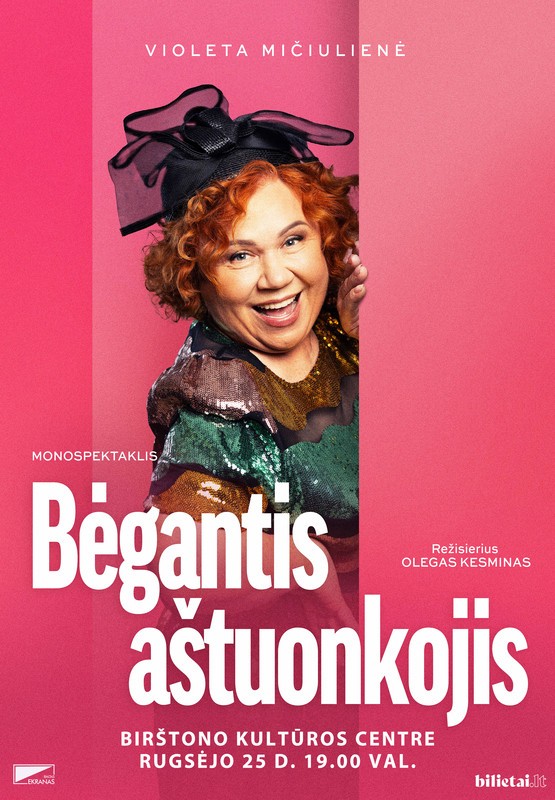 Pirkt biļetes PREMJERA! Monospektaklis 