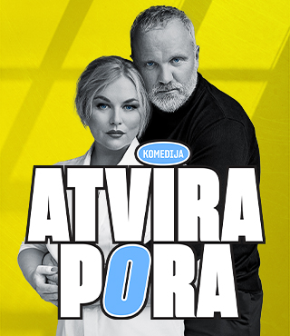 Buy tickets Komedija ATVIRA PORA (Dario Fo, Franca Rame, Jacopo Fo) / PALANGA Palanga, Palangos koncertų salė August 22