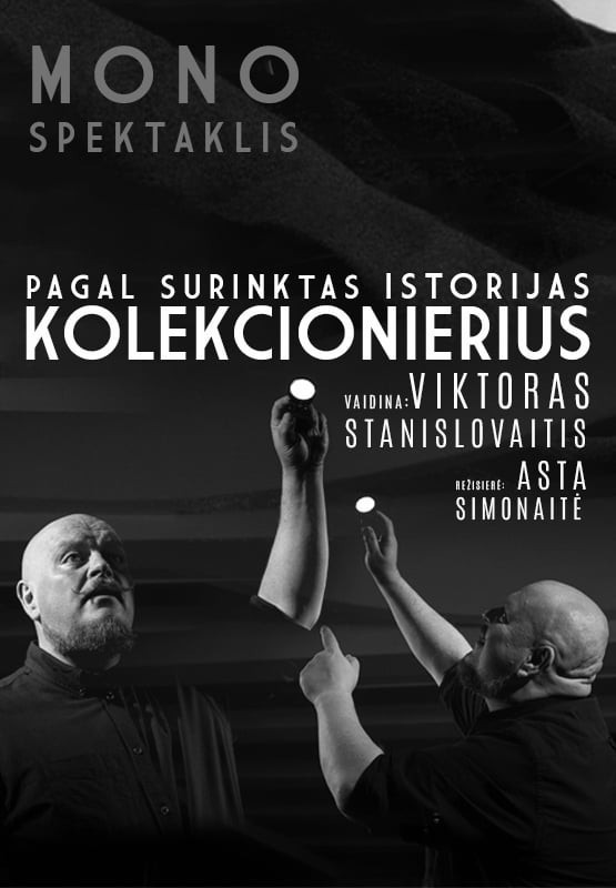 Buy tickets Monospektaklis KOLEKCIONIERIUS Krakių seniūnija, Krakių kultūros centras April 17