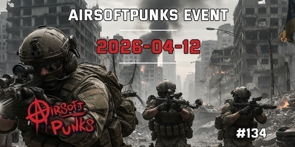 Купить билеты AirsoftPunks Event #134 Vilnius, Airsoft Punks Апрель 12