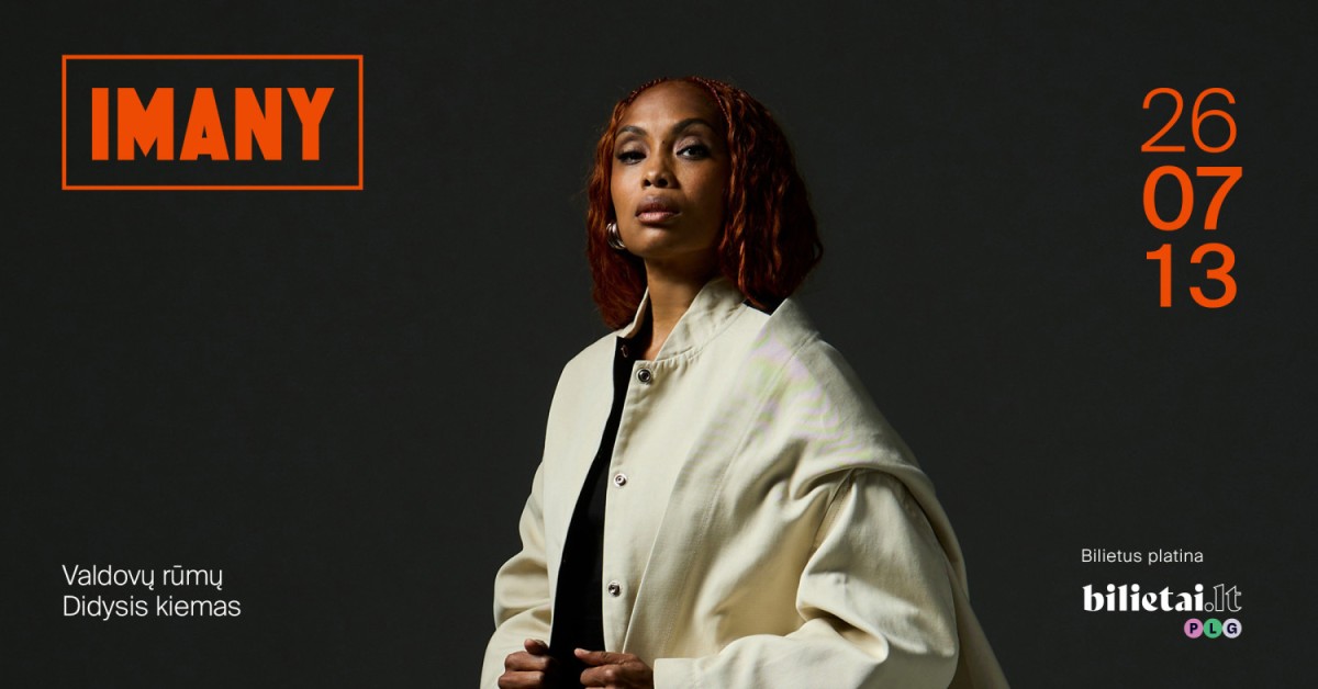 Купить билеты IMANY Vilnius, Valdovų rūmai Июль 13