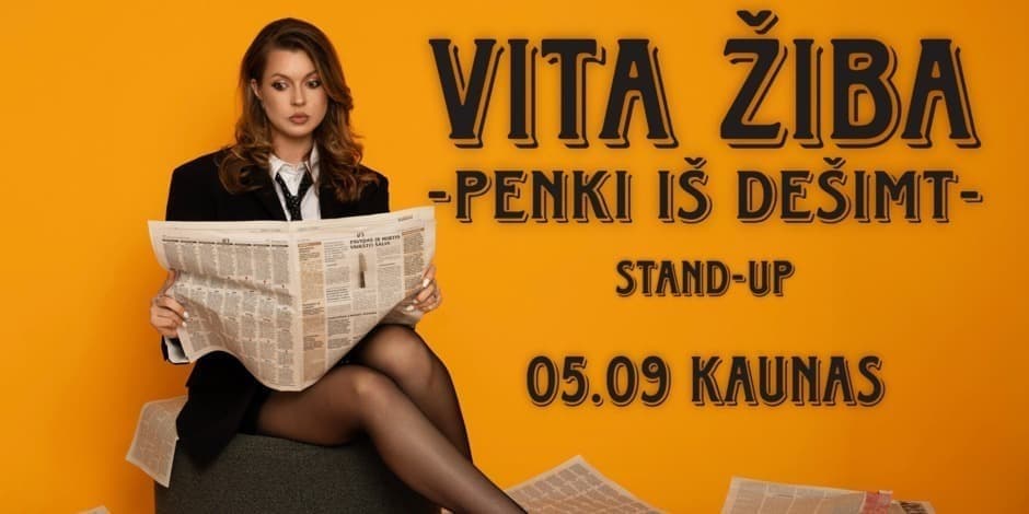 Pirkti bilietus KAUNAS | VITA ŽIBA STAND-UP 