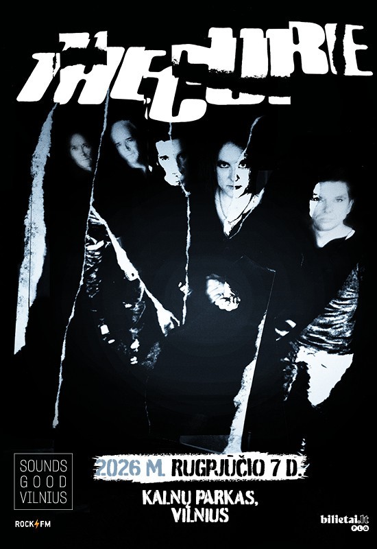 Pirkti bilietus Sounds Good Vilnius | The Cure. Stovimas Vilnius, Kalnų parkas Rugpjūtis 07