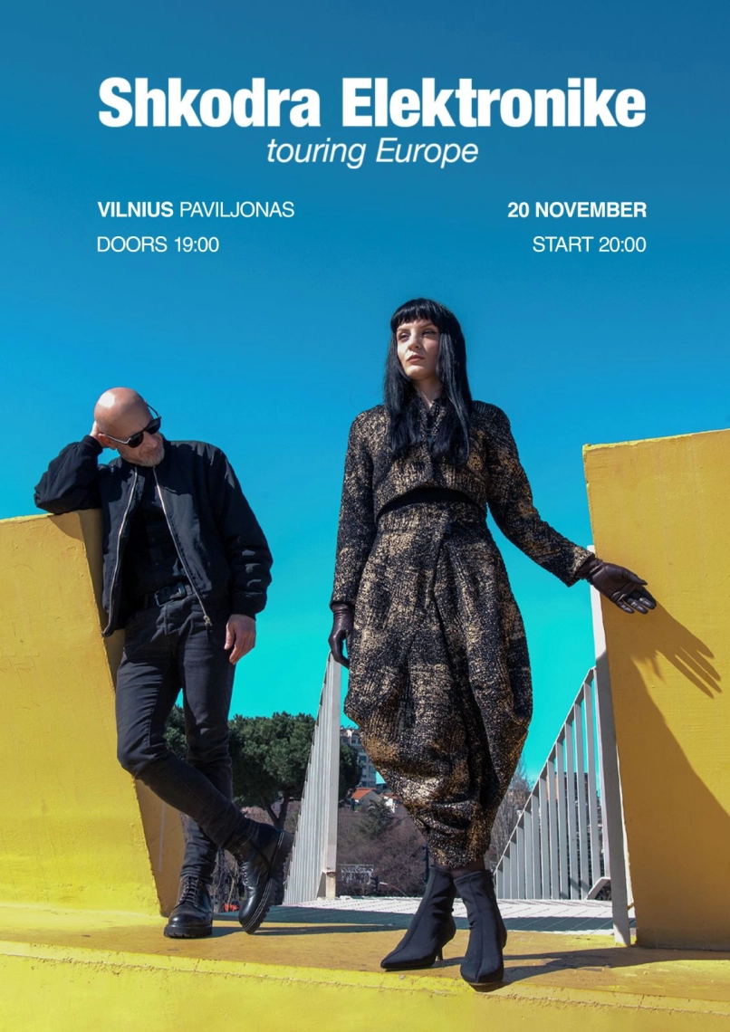 Купить билеты Shkodra Elektronike | Vilnius Vilnius, Paviljonas Ноябрь 20