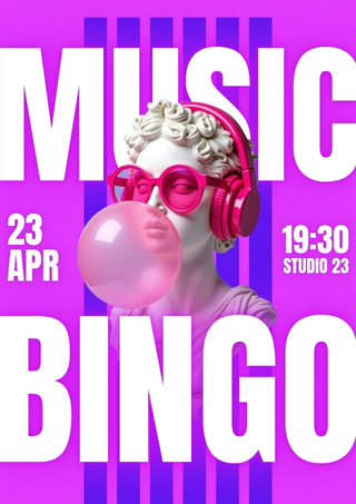 Pirkt biļetes MUSIC BINGO Vilnius, Studio 23 Aprīlis 23