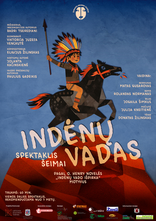 Buy tickets PREMJERA | Spektaklis šeimai „Indėnų vadas“ Tauragė, Tauragės kultūros rūmai May 06