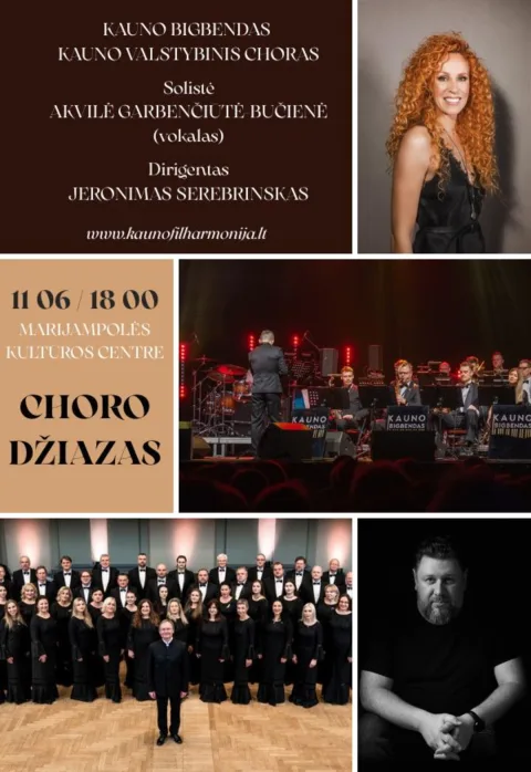 Buy tickets CHORO DŽIAZAS Marijampolė, Marijampolės kultūros centras November 06