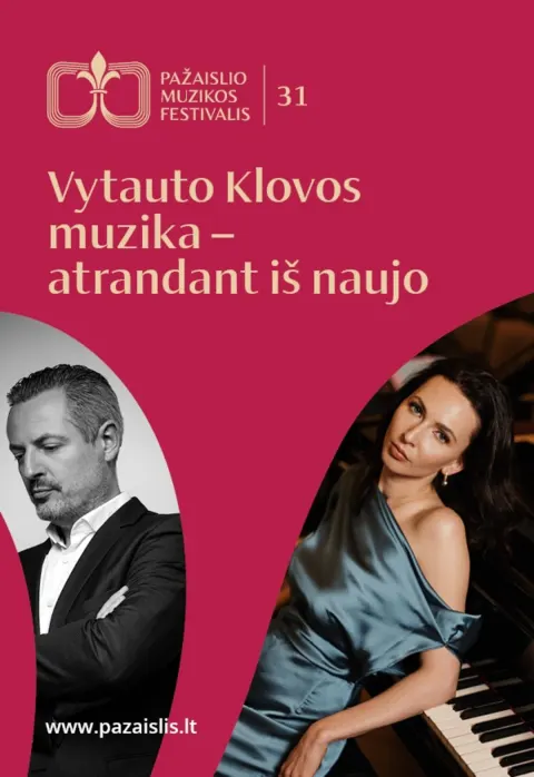 Pirkt biļetes VYTAUTO KLOVOS MUZIKA – ATRANDANT IŠ NAUJO Kauno raj., Zapyškio paminklinė Šv. Jono Krikštytojo bažnyčia Augusts 01