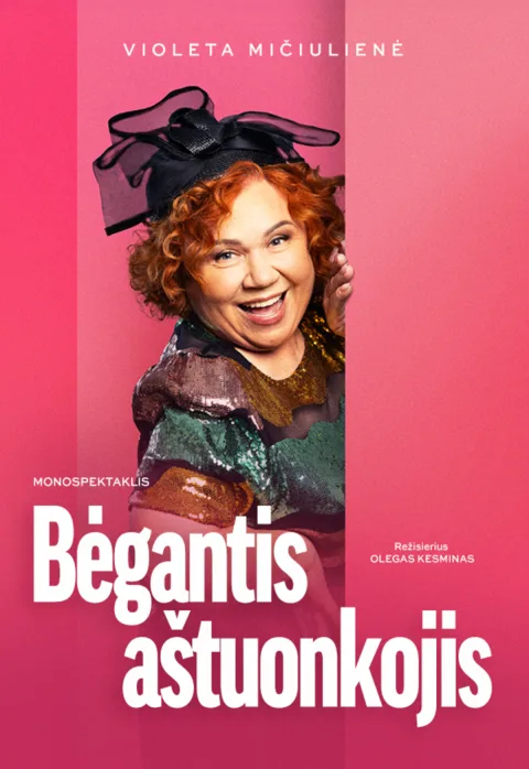 Buy tickets PREMJERA! Monospektaklis „BĖGANTIS AŠTUONKOJIS“ Panevėžys, Panevėžio muzikinis teatras September 22