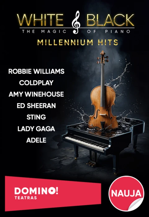Pirkt biļetes WHITE & BLACK. Millennium Hits (live show) Palanga, Muzikos klubas Vandenis Augusts 08