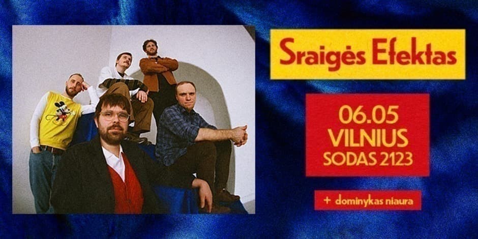 Pirkt biļetes Sraigės Efektas | Lobomatas | Vilnius SODAS 2123 Vilnius, Kultūros kompleksas SODAS2123 Jūnijs 05