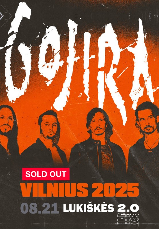 Pirkti bilietus Gojira Vilnius, Lukiškių kalėjimas 2.0 Rugpjūtis 21