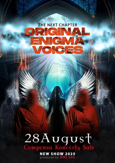 Купить билеты Original Enigma Voices Vilnius, COMPENSA koncertų salė Август 28