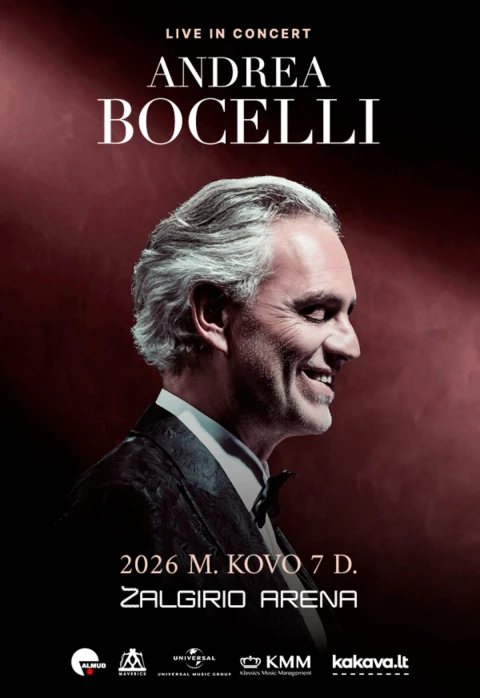 Pirkti bilietus Andrea Bocelli Kaunas, Kauno Žalgirio arena Kovas 07