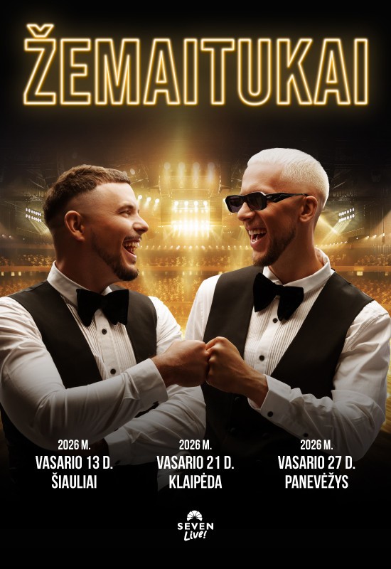 Pirkti bilietus ŽEMAITUKAI (Panevėžys) Panevėžys, Kalnapilio arena Vasaris 27