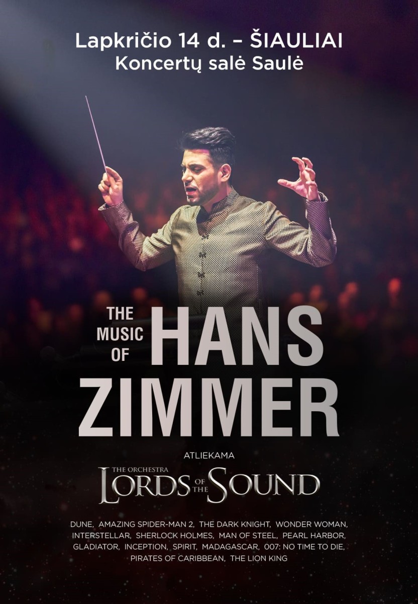 Pirkti bilietus (Šiauliai) LORDS OF THE SOUND 