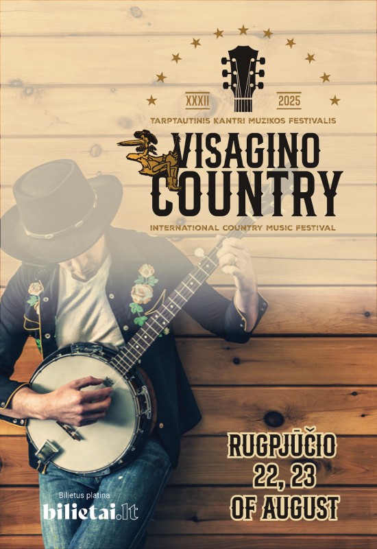 Pirkt biļetes Penktadienio bilietas | VISAGINO COUNTRY 2025 | Tarptautinis muzikos festivalis Visaginas, Visagino miestas Augusts 22