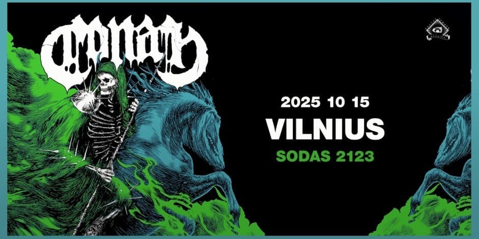 Buy tickets Conan [UK] / THRA [US] // Sodas2123 // 10.15 Vilnius, Kultūros kompleksas SODAS2123 October 15