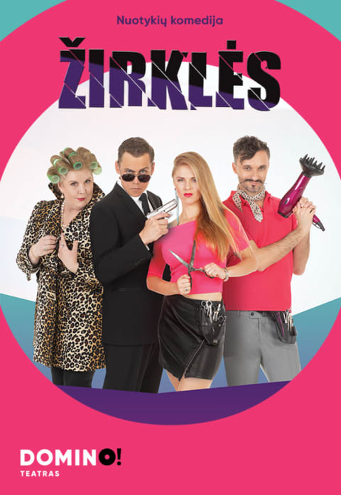 Pirkti bilietus DOMINO teatras | komedija ŽIRKLĖS Vilnius, DOMINO teatras Rugpjūtis 20