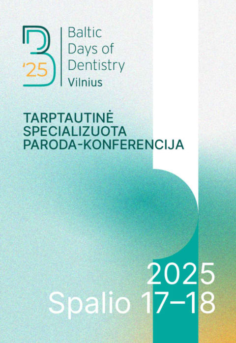 Pirkti bilietus BALTIC DAYS OF DENTISTRY 2025 Vilnius, Lietuvos parodų ir kongresų centras LITEXPO Spalis 17-18