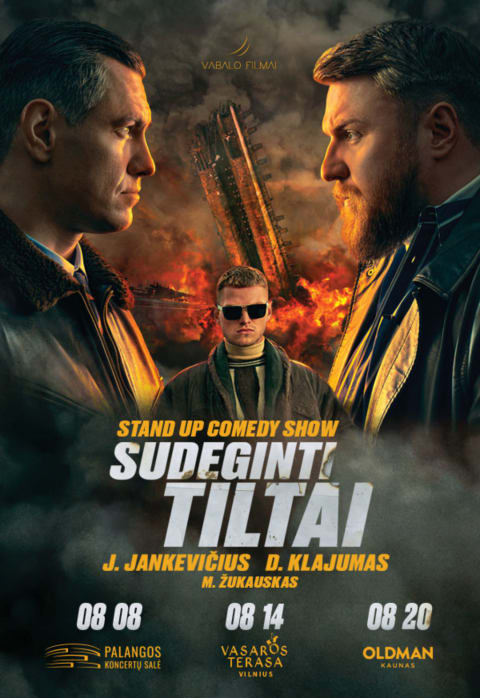 Pirkti bilietus Justinas Jankevičius ir Dominykas Klajumas: Sudeginti tiltai | Kaunas Kaunas, OLDMAN Rugpjūtis 20