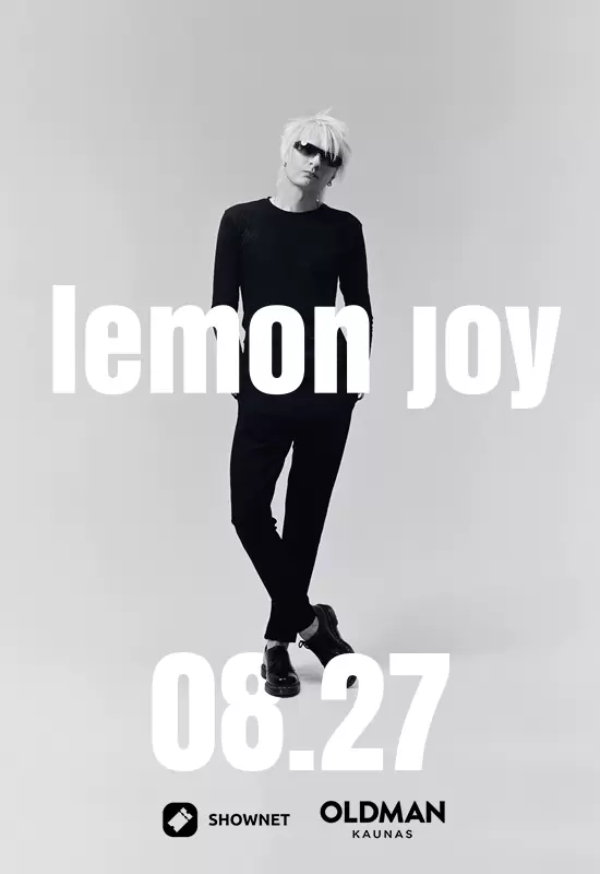 Pirkti bilietus lemon joy ✷ Kaunas Kaunas, OLDMAN Kaunas Rugpjūtis 27