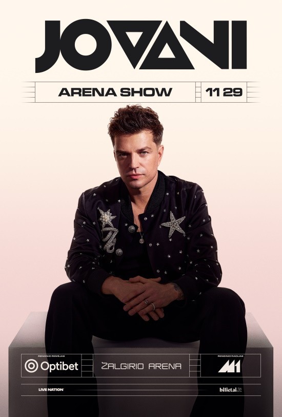 Купить билеты JOVANI - Arena show 2025 Kaunas, Kauno Žalgirio arena Ноябрь 29