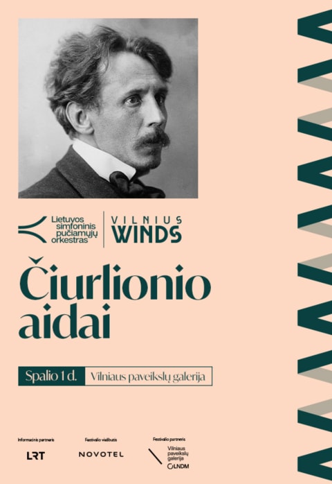 Купить билеты ČIURLIONIO AIDAI | VILNIUS WINDS Vilnius, Nacionalinė dailės galerija Октябрь 01