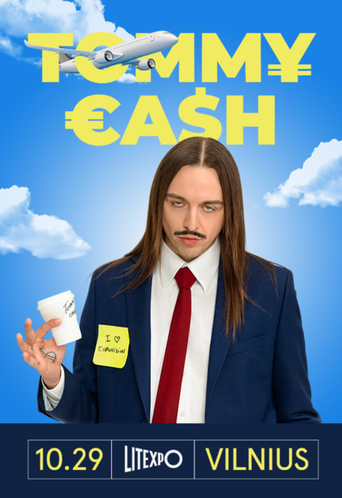 Pirkti bilietus Tommy Cash Vilnius, Lietuvos parodų ir kongresų centras LITEXPO Spalis 29