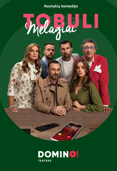 Купить билеты DOMINO teatras | komedija TOBULI MELAGIAI Kaunas, KKC / Kauno Kultūros Centras Сентябрь 07