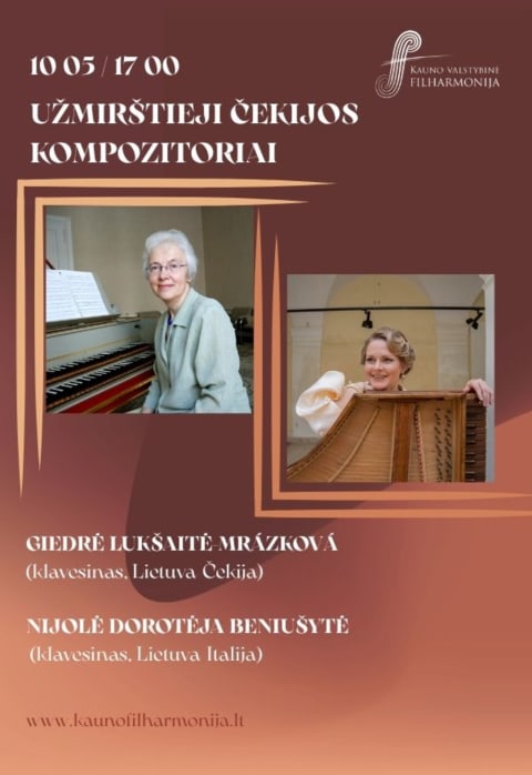 Pirkti bilietus UŽMIRŠTIEJI ČEKIJOS KOMPOZITORIAI Kaunas, Kauno valstybinė filharmonija Spalis 05