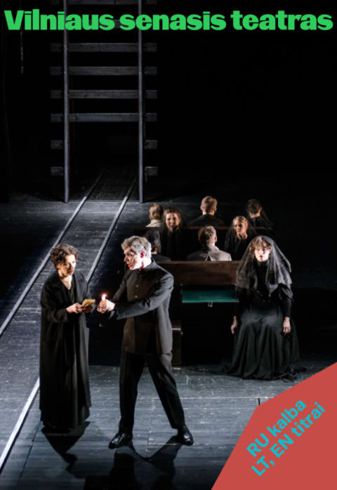 Купить билеты Marius Ivaškevičius „RUSIŠKAS ROMANAS“ (Rež. Oskaras Koršunovas) Vilnius, Vilniaus Senasis Teatras Ноябрь 14