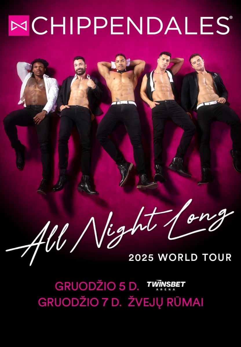 Buy tickets (Vilnius) CHIPPENDALES - 
