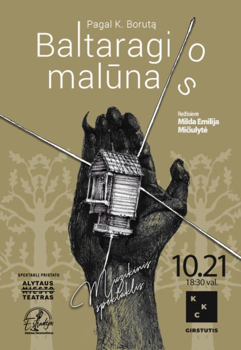 Buy tickets Muzikinis spektaklis „Baltaragio malūnas“ Kaunas, Kauno kultūros centro Girstučio padalinys October 21