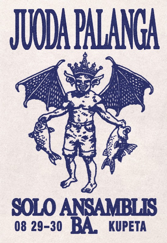 Buy tickets JUODA PALANGA: BA. + Solo Ansamblis Palanga, Kupeta 68 August 29-30