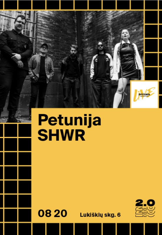 Buy tickets Petunija x SHWR - Lukiškių kalėjimas 2.0 Vilnius, Lukiškių kalėjimas 2.0 August 20