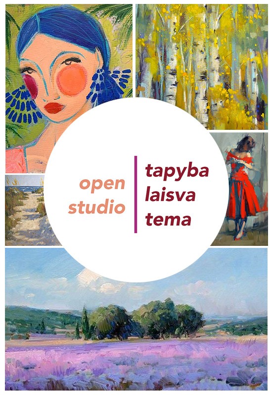 Pirkti bilietus Tapyba laisva tema Vilnius, Dvi taurės meno tapybos studija - dvaras Rugpjūtis 19