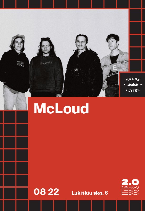 Pirkti bilietus McLoud - Lukiškių kalėjimas 2.0 Vilnius, Lukiškių kalėjimas 2.0 Rugpjūtis 22