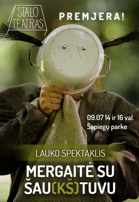 Buy tickets Lauko spektaklis „Mergaitė su šau(KŠ)tuvu“ Vilnius, Sapiegų rūmų parkas September 07