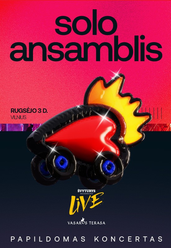 Купить билеты SOLO ANSAMBLIS | VILNIUS | PAPILDOMAS Vilnius, Vasaros terasa Сентябрь 03