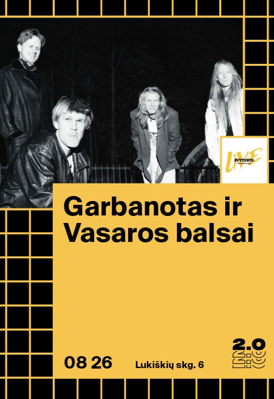 Buy tickets Garbanotas ir Vasaros balsai - Lukiškių kalėjimas 2.0 Vilnius, Lukiškių kalėjimas 2.0 August 26