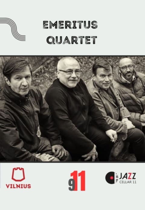Купить билеты Naujo sezono atidarymas: EMERITUS QUARTET Vilnius, Jazz Cellar 11 Сентябрь 11