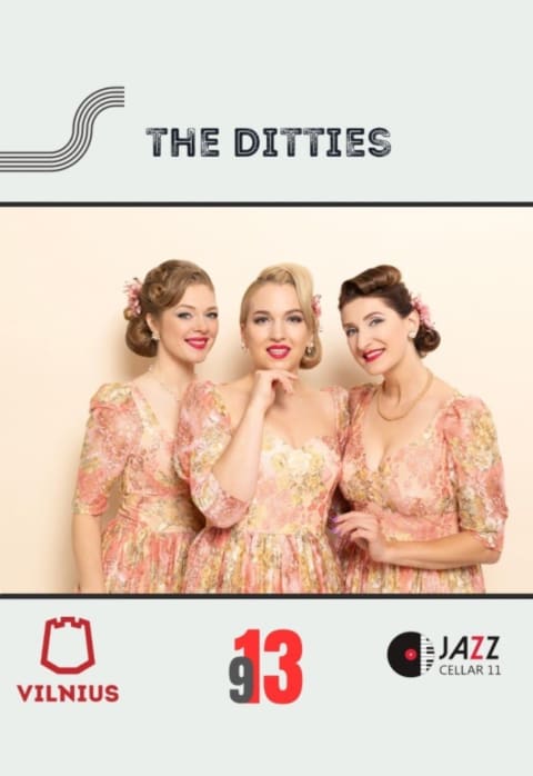 Купить билеты Naujo sezono atidarymas: THE DITTIES Vilnius, Jazz Cellar 11 Сентябрь 13