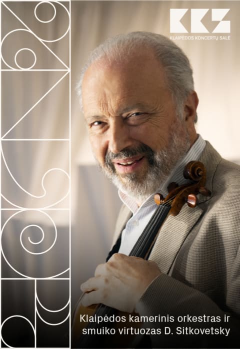 Pirkti bilietus Klaipėdos kamerinis orkestras ir smuiko virtuozas D. Sitkovetsky Klaipėda, Klaipėdos koncertų salė Spalis 25