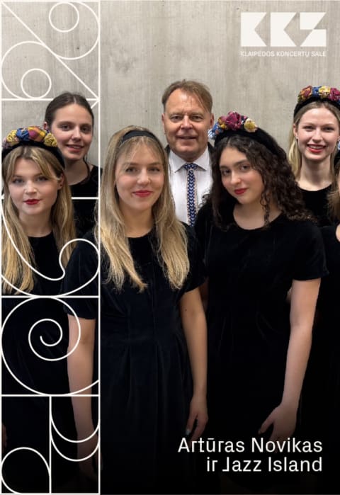 Pirkt biļetes Artūras Novikas ir Jazz Island Klaipėda, Klaipėdos koncertų salė Novembris 22